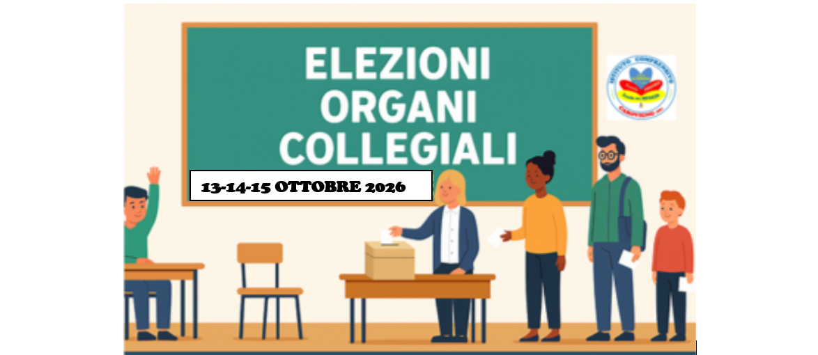 Elezioni degli organi collegiali a livello di istituzione scolastica - a. s.  2026-20276